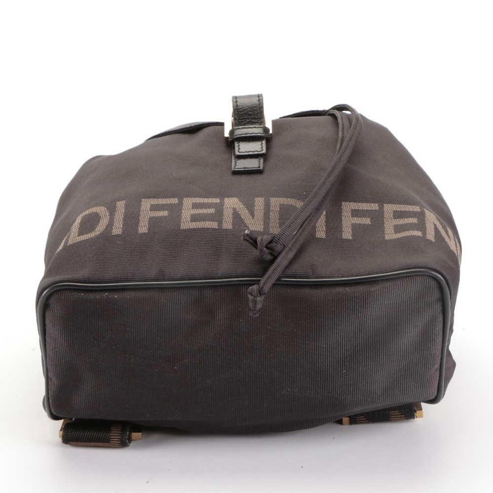 Fendi Drawstring Nylon Backpack - image 7